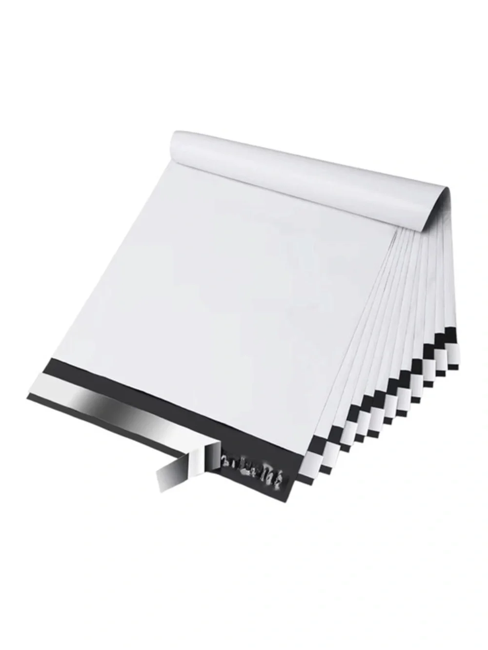 White Poly Mailers 10x13 Inch 15 Pack